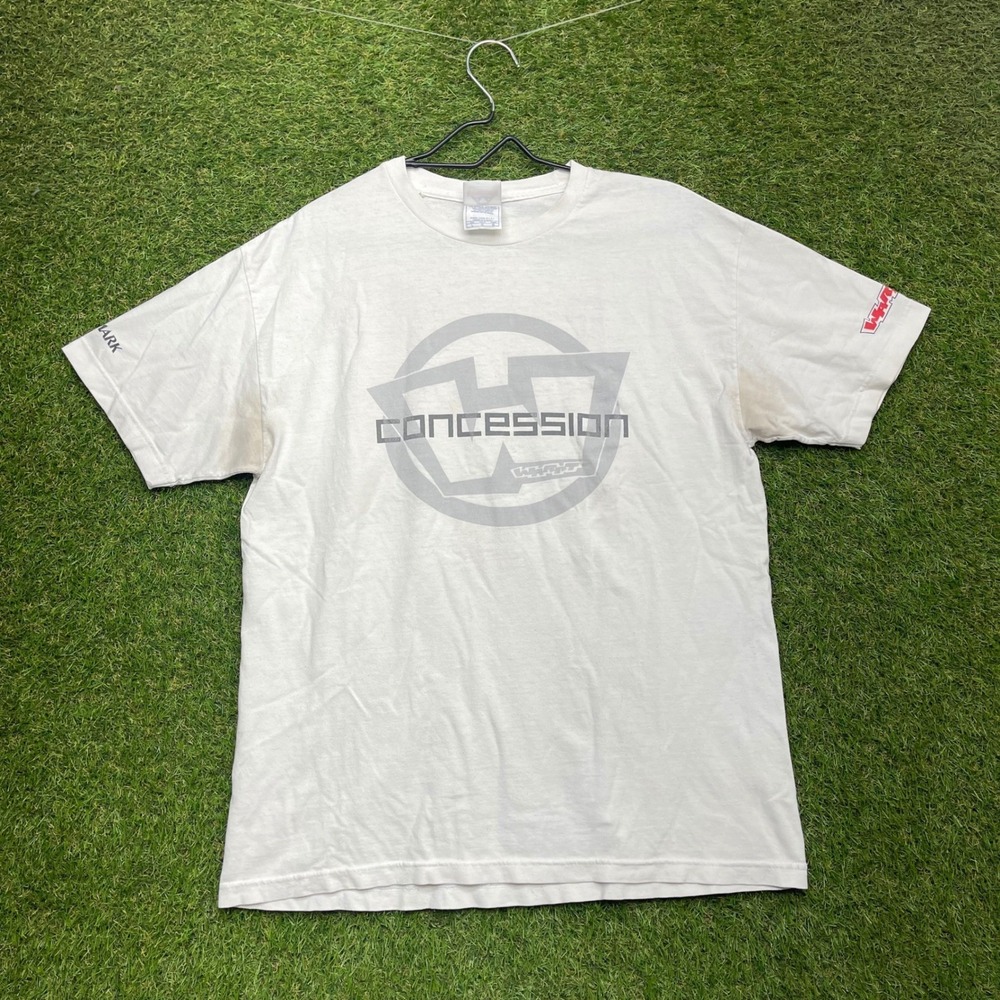 Vintage 2003 Gravity Games Concession T-Shirt Mens Large White Aramark WHP Staff